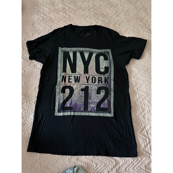 Brewery Supply Co. black men's tshirt NYC 212 Small - Picture 1 of 3